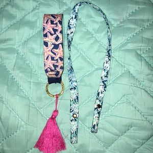 Simply Southern Key Chain & Lilly Pulitzer Strap